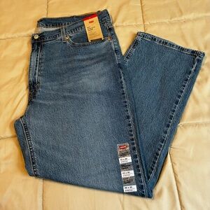 New Men’s 541 Levis Jeans Size 40x30 Athletic Taper At Waist Stretch Eco Ease